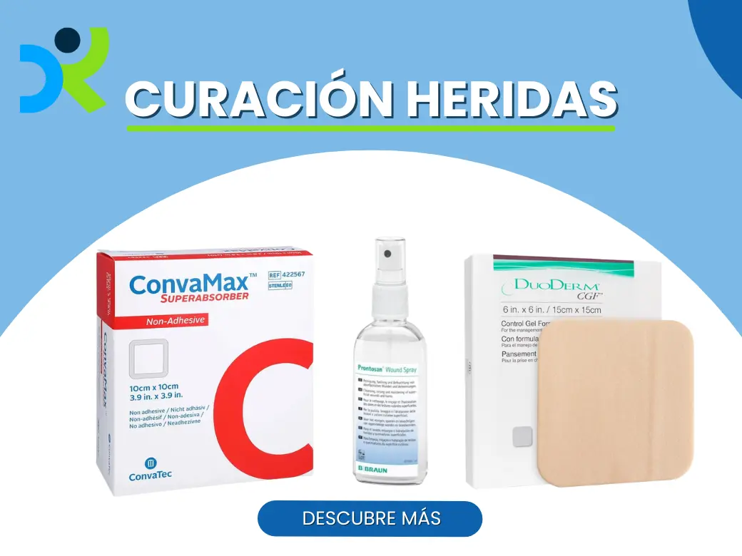 Banner cateogría destacada curación heridas