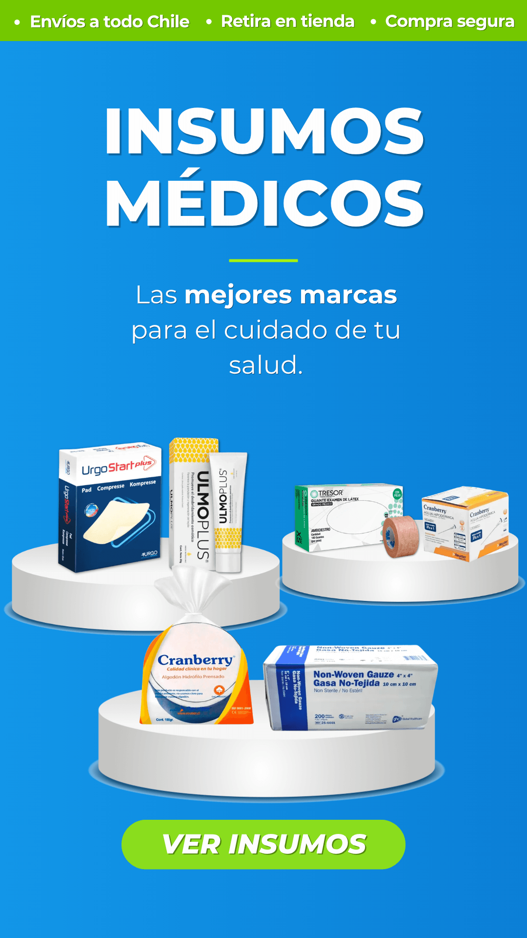 Banner insumos medicos Banner insumos medicos
