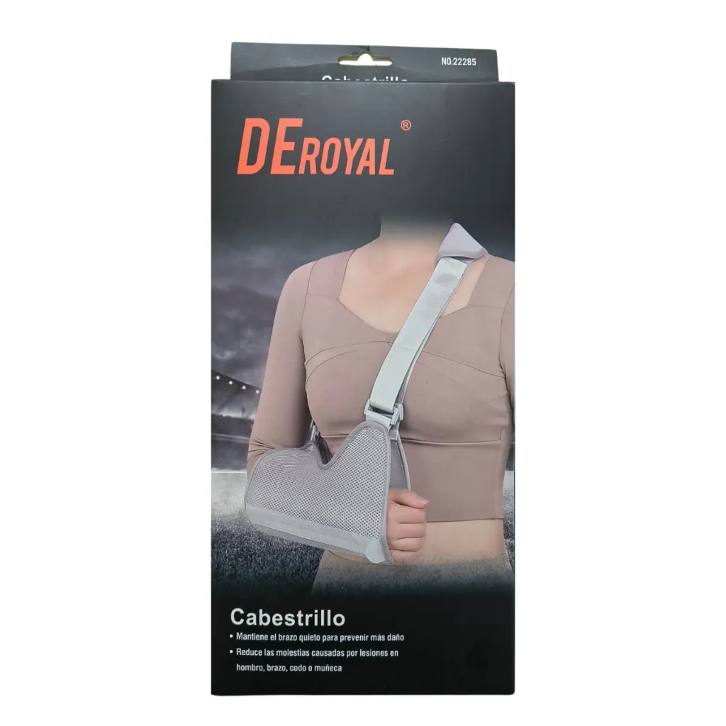 Cabestrillo Inmovilizador Soporte Brazo Adulto DeRoyal caja.webp