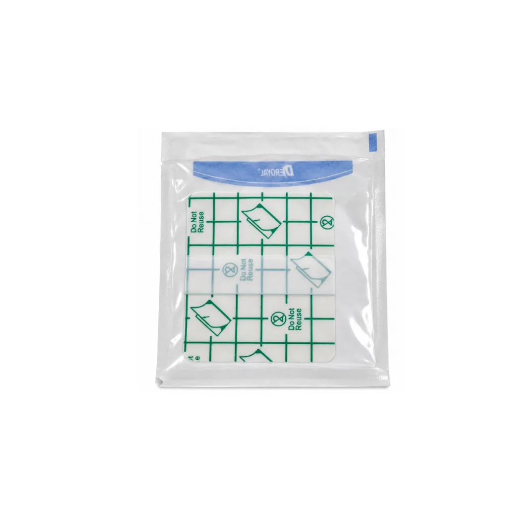 Apósito Transparente Impermeable + Pad 6x7 cm DeRoyal..webp