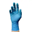Guante Nitrilo Azul sin Polvo 100 unidades Tresor - guante.webp