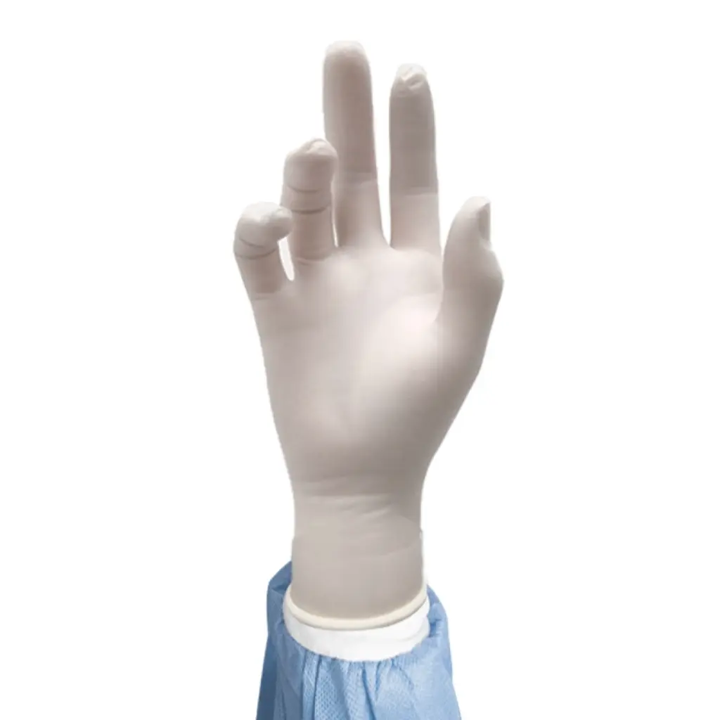 Guante Latex Quirúrgico sin Polvo Cranberry ACGQLCR.webp