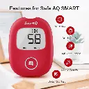 Kit Glucómetro Sinocare Safe AQ Smart + 50 tiras + 50 lancetas..webp