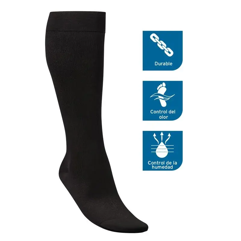 Media Compresiva Jobst For Men 30-40 mmHg Rodilla Punta Cerrada detalles.webp