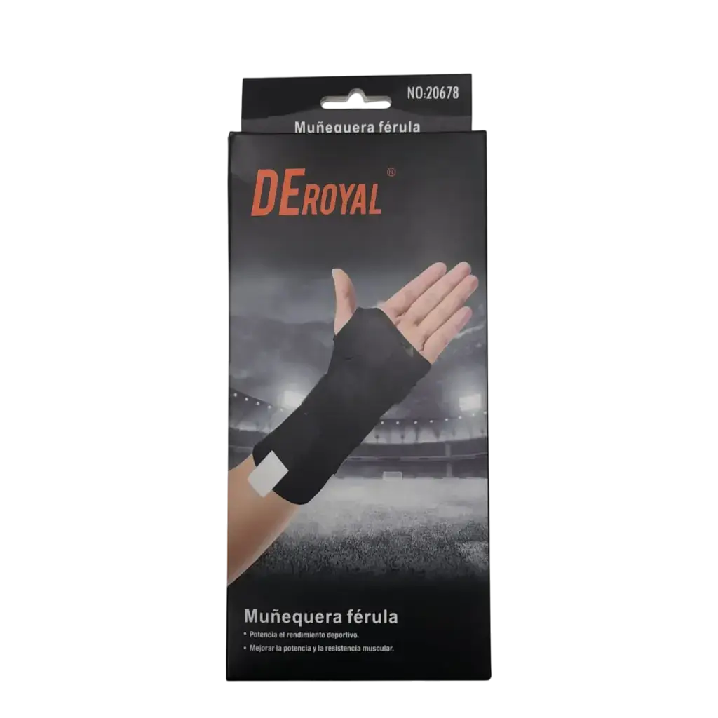 Muñequera Ajustable con Férula DeRoyal.webp