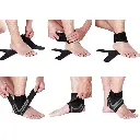 Tobillera Deportiva Ajustable DeRoyal como usar.webp