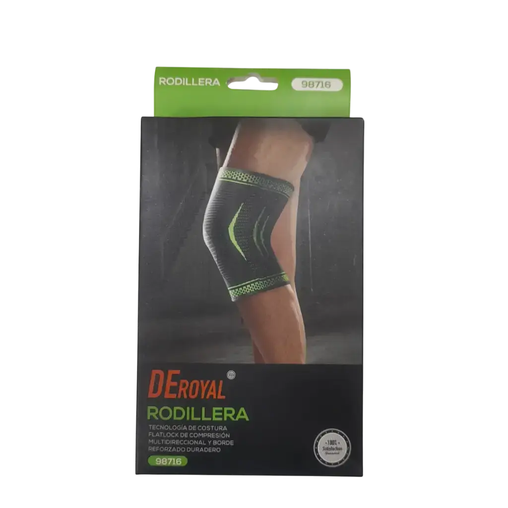Rodillera Elasticada DeRoyal caja.webp