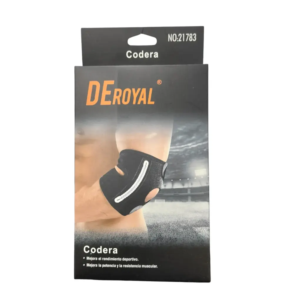 Codera Estabilizadora con Velcro DeRoyal caja.webp