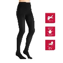 Panty Compresiva Jobst Opaque 15-20 mmHg Cadera Punta Cerrada negra detalle.webp