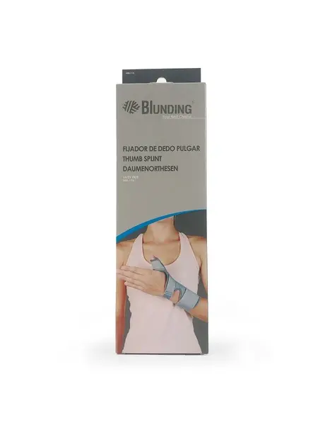 Fijador de Dedo Pulgar Universal Blunding caja.webp