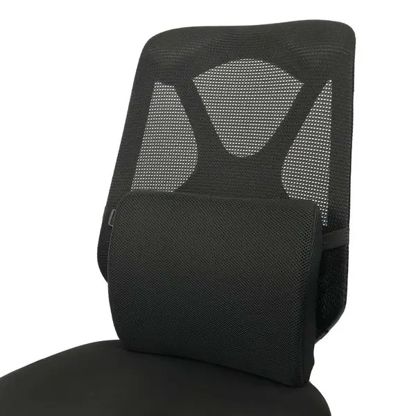 Cojín Lumbar Viscoelástico Blunding en uso..webp