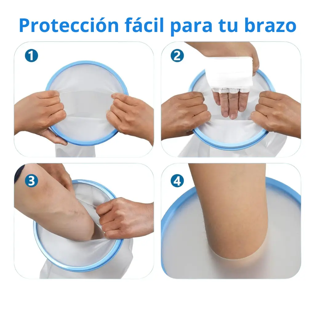 Protector Impermeable para Brazo como usar.webp