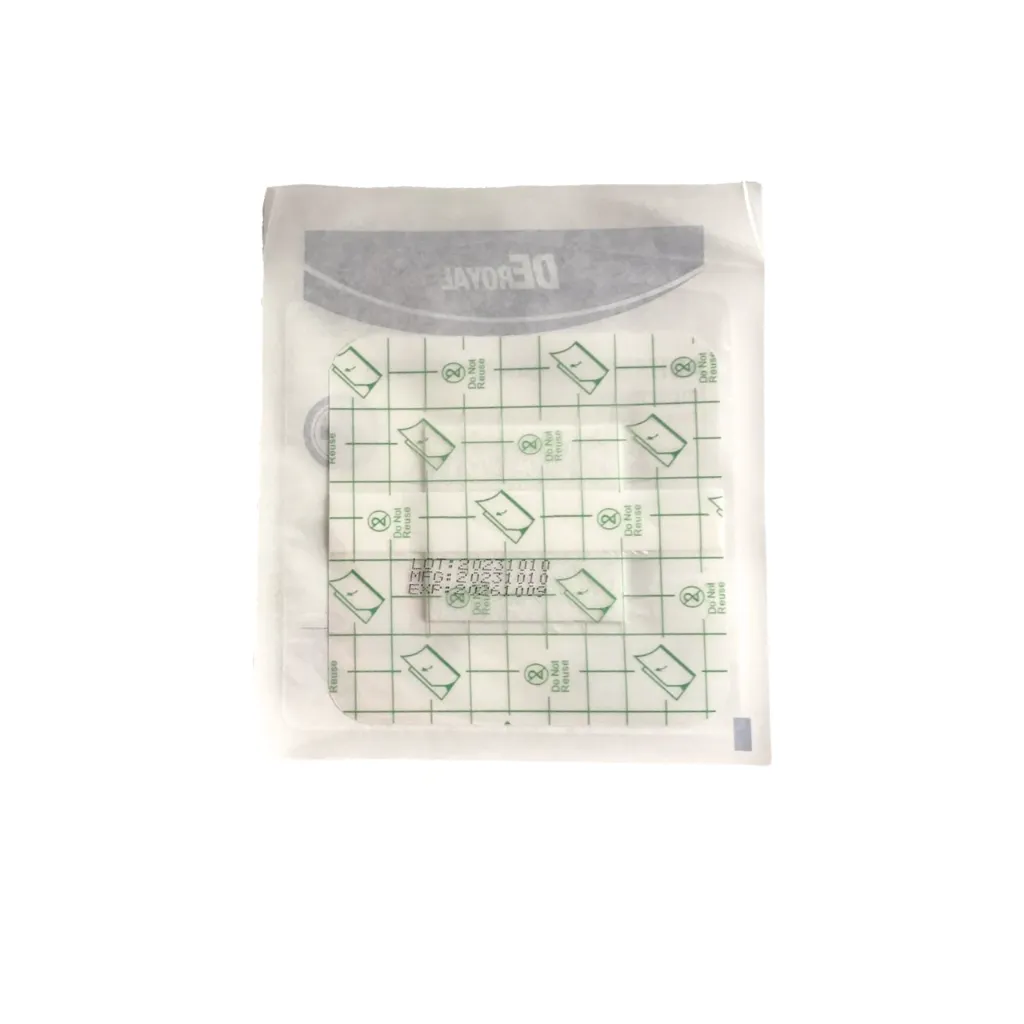 Apósito Transparente Impermeable + Pad 10x10 cm DeRoyal reverso.webp