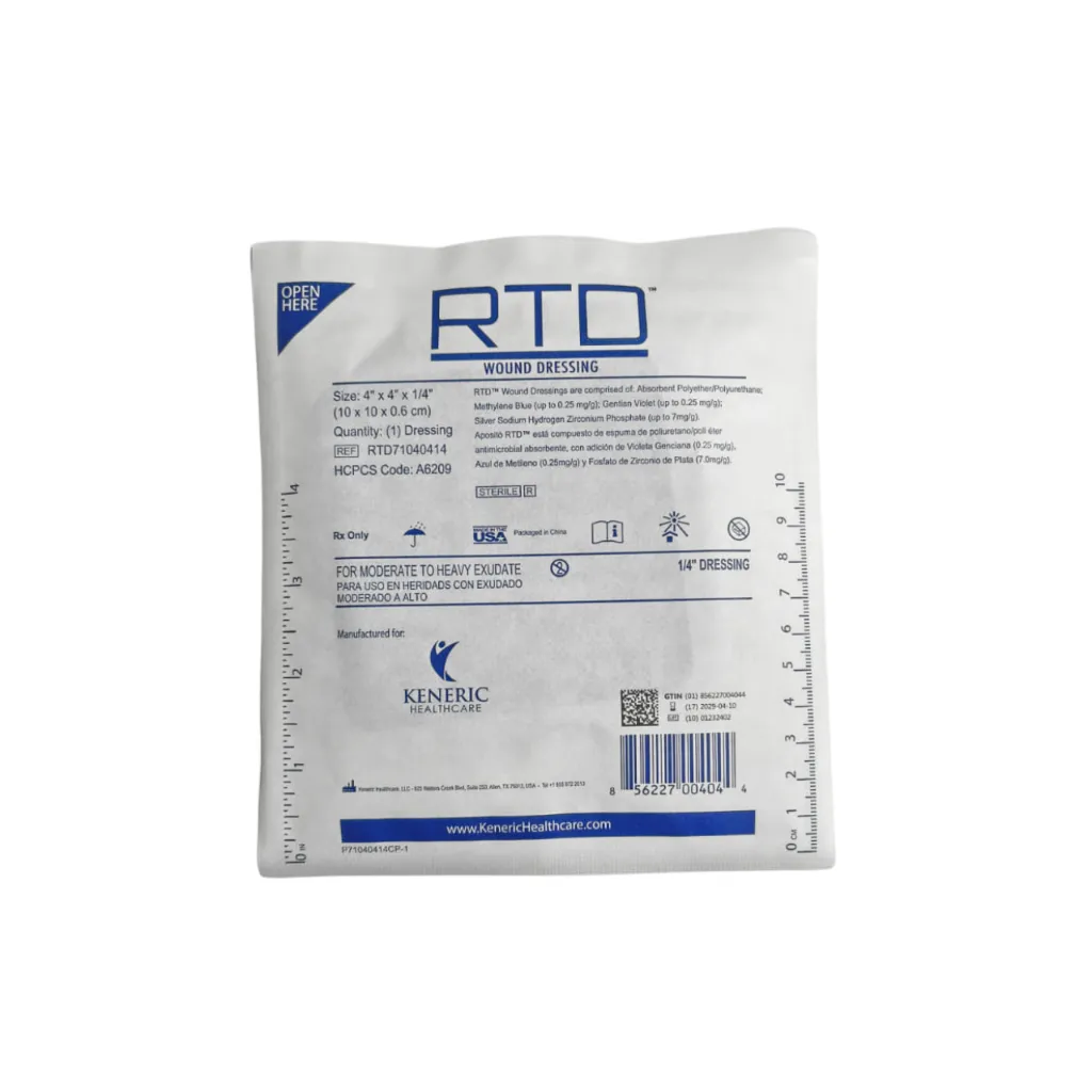 Apósito Antimicrobiano RTD 10x10 cm Keneric..webp
