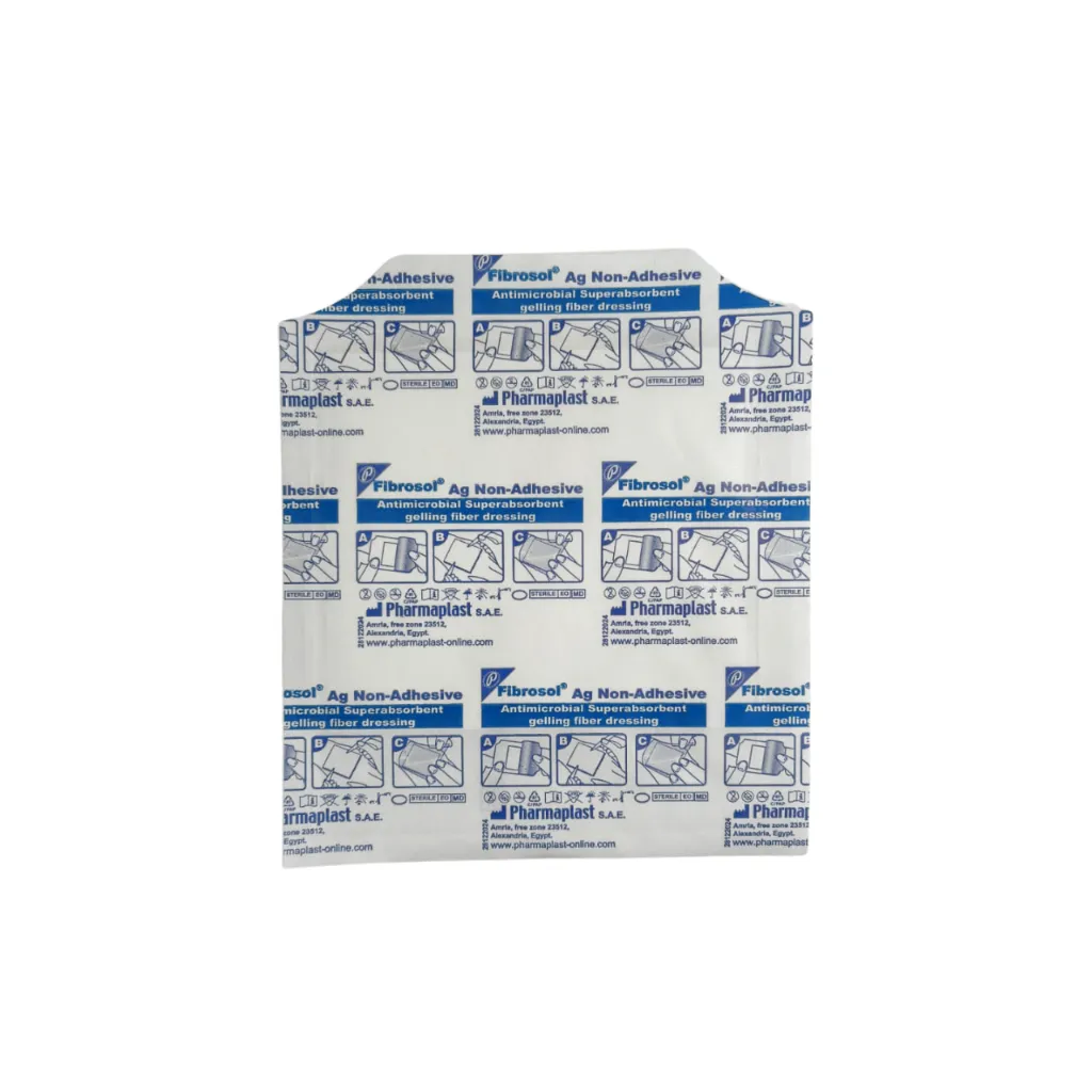 Apósito Hidrofibra Superabsorbente No Adherente Fibrosol Ag 10x10 cm.webp