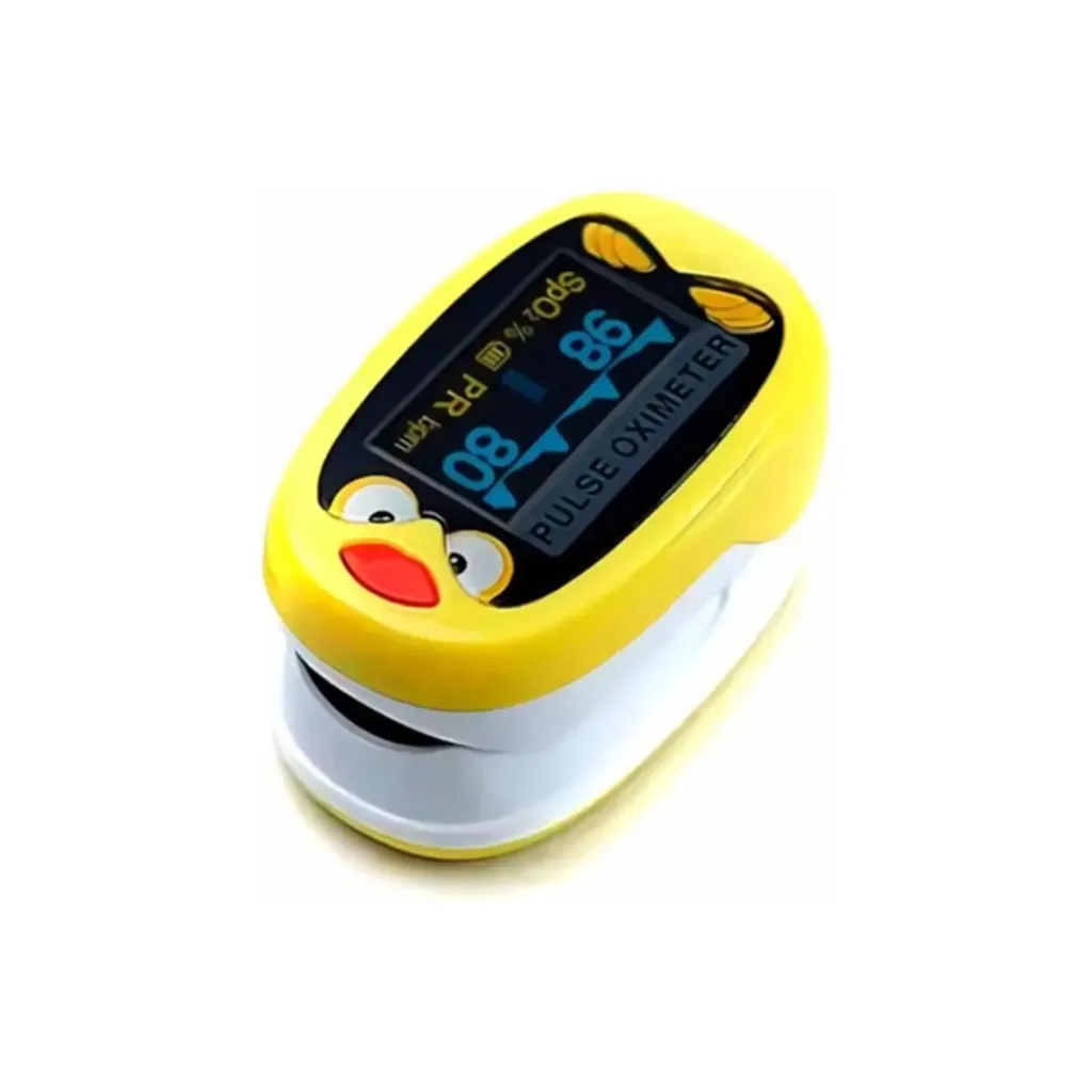Oxímetro Pediátrico De Pulso DeRoyal amarillo.webp