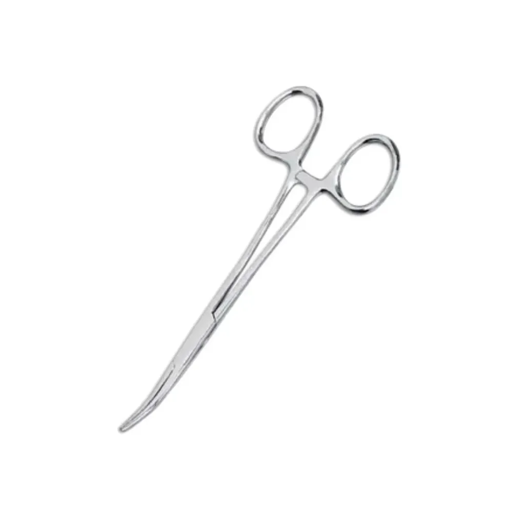 Pinza Kelly Curva Acero Inoxidable 16 cm