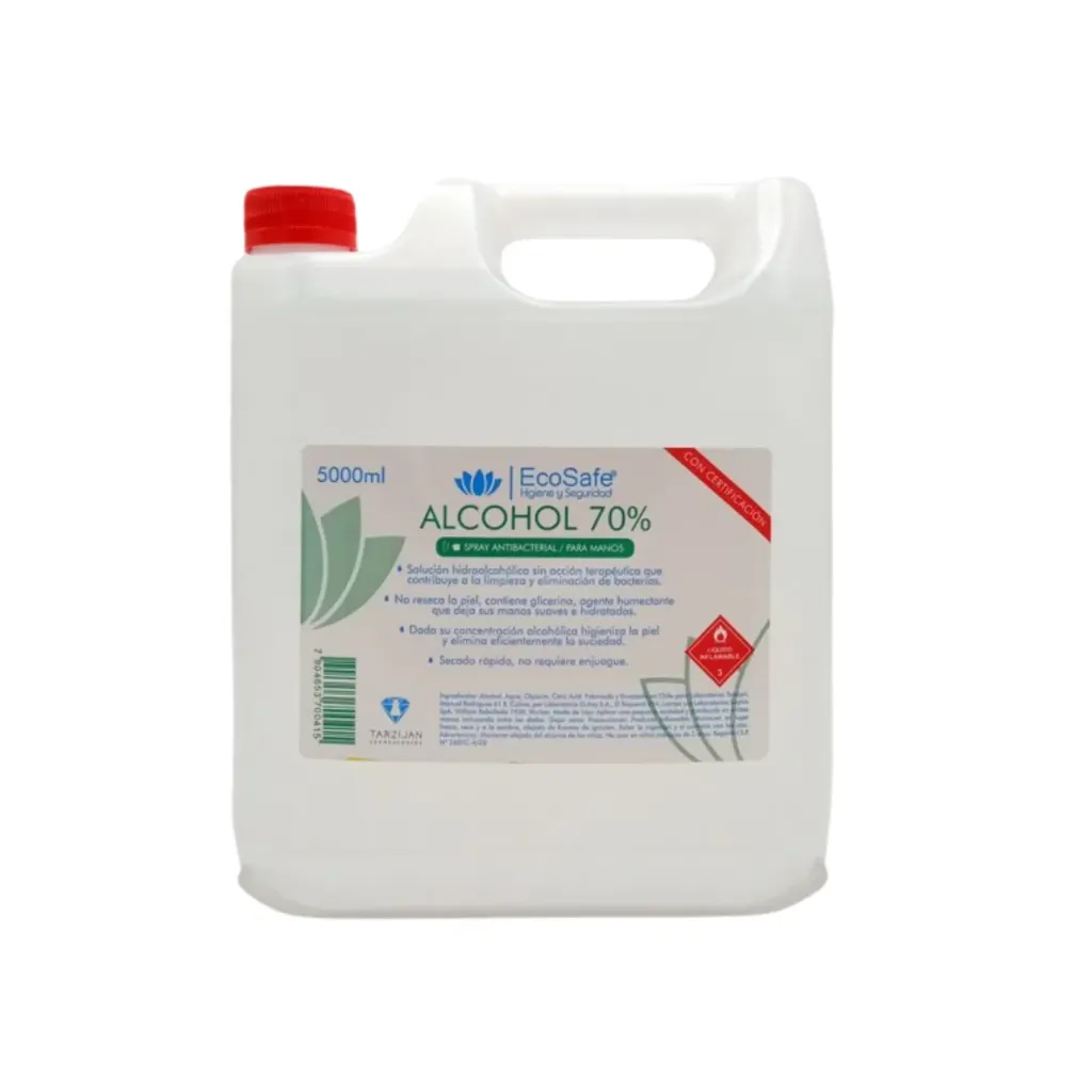 Alcohol 70° 5 litros Ecosafe