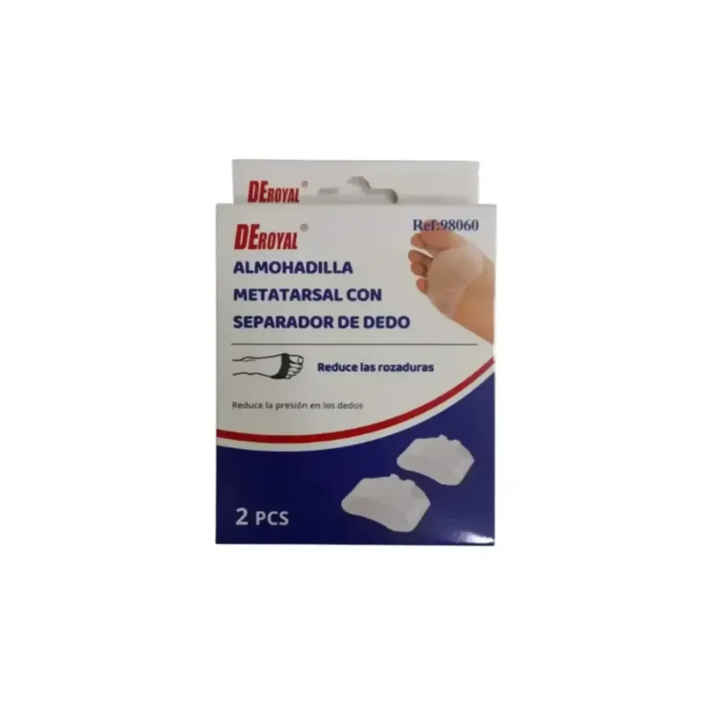 Almohadilla Metatarsal con Separador Dedo