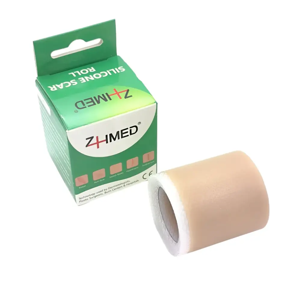 [21223] Cinta de Silicona para Cicatrices 4 cm x 1 m DeRoyal