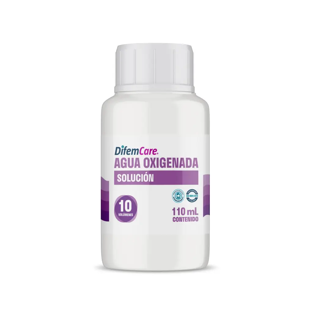 Agua Oxigenada 10 Vol. 110 ml DifemCare