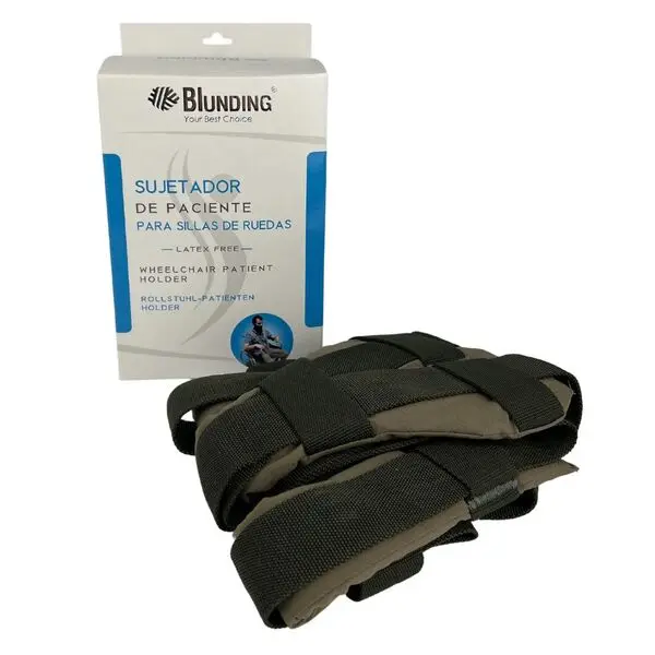 [S-8094] Sujetador Paciente Silla de Ruedas Blunding