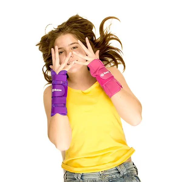 Muñequera Inmovilizadora Pediátrica Blunding Kids (4-6 años, Verde, Izquierdo)