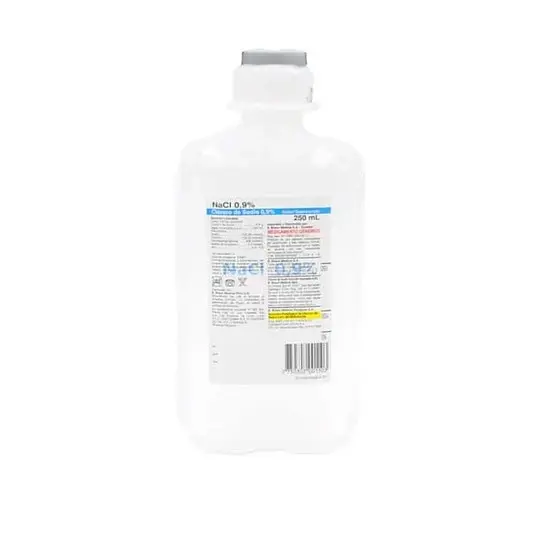 Suero Fisiológico - Cloruro de Sodio 0.9% 250 ml BBraun