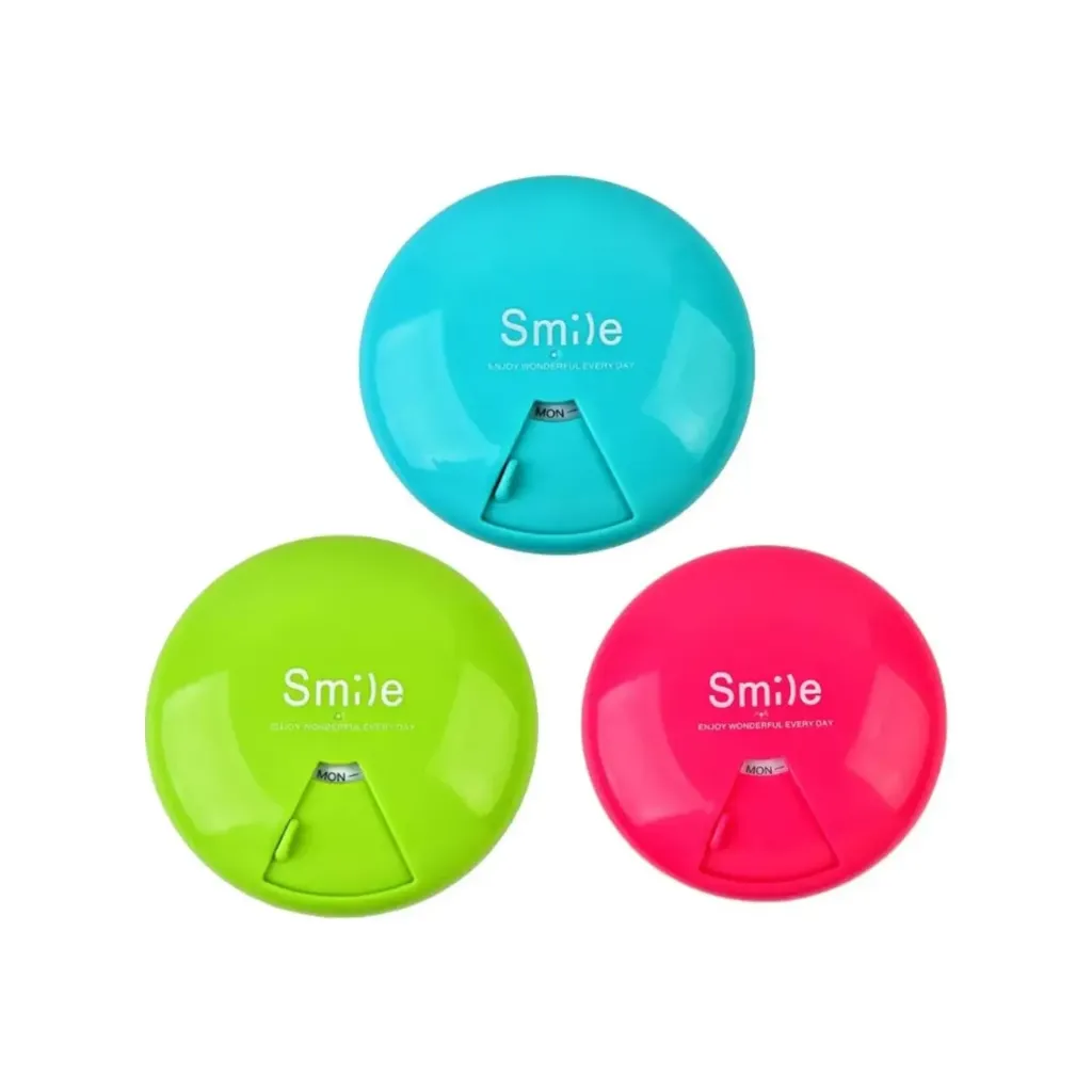 [21107] Pastillero Semanal Smile DeRoyal (Naranja)