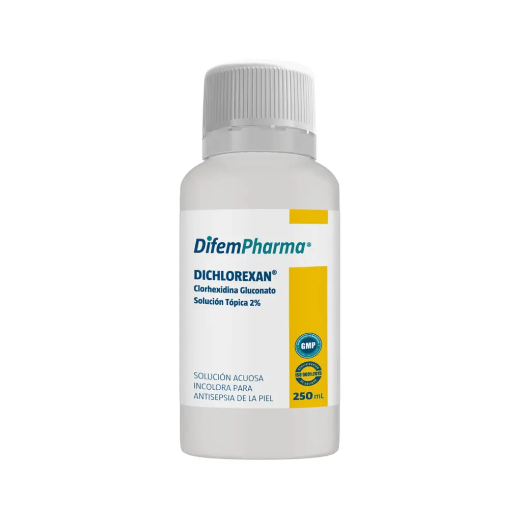 Solución Tópica Dichlorexan 2% 250 ml DifemPharma