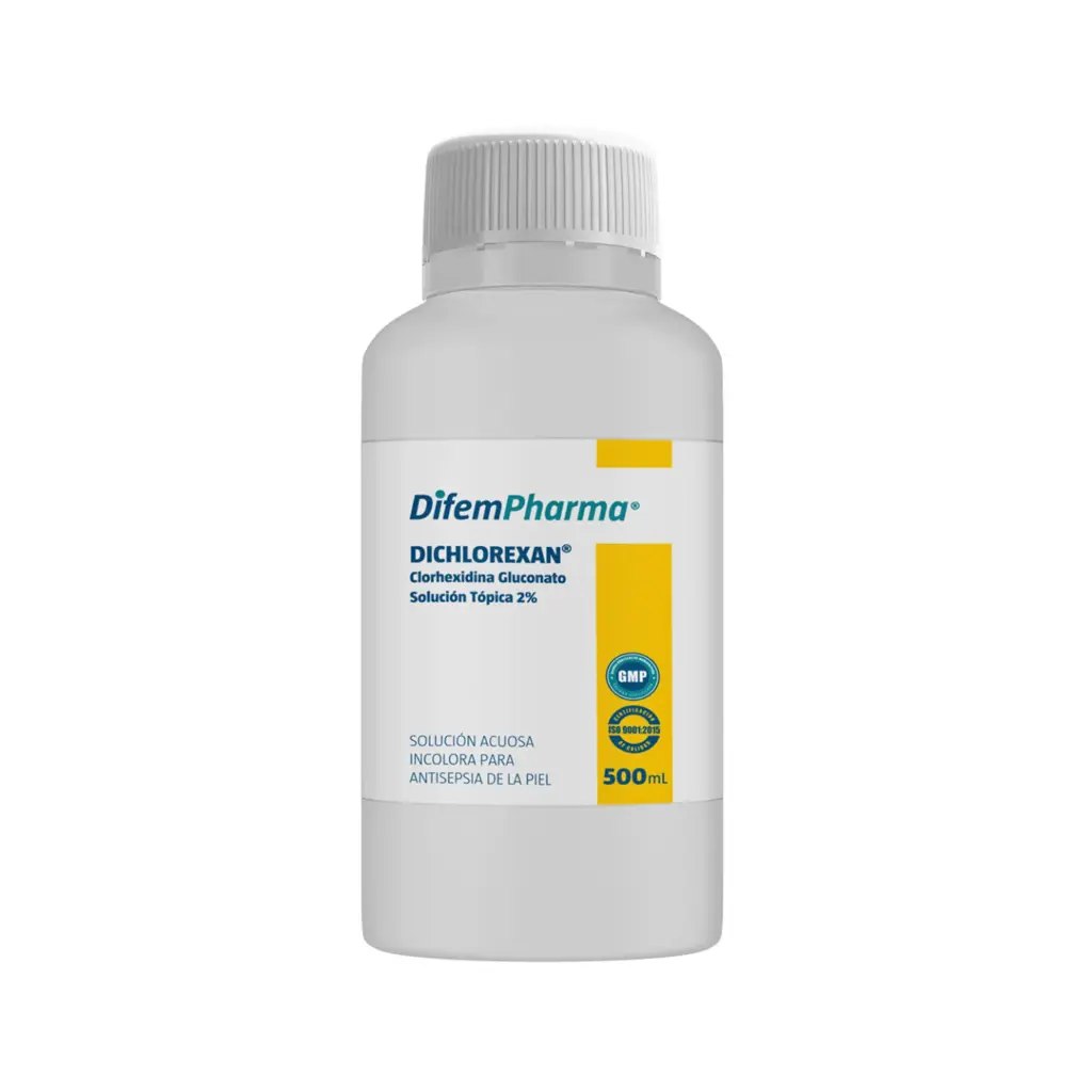 Solución Tópica Dichlorexan 2% 500 ml DifemPharma