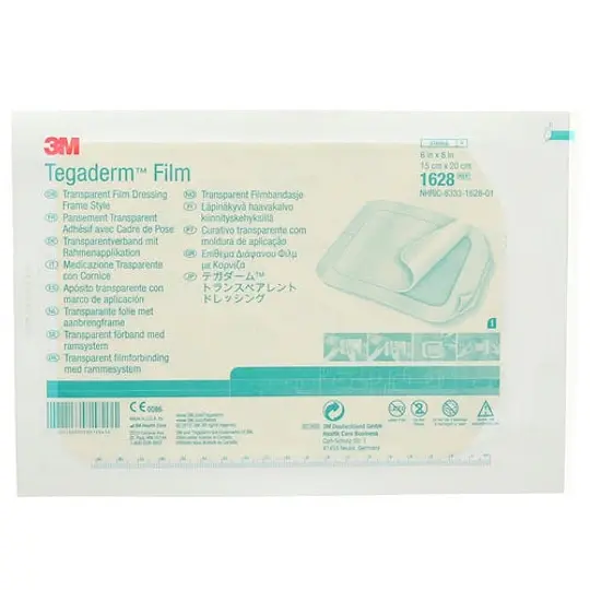 Apósito Transparente Impermeable Tegaderm Film 15x20 cm 3M