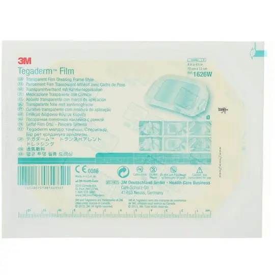 Apósito Transparente Tegaderm Film 10x12 cm 3M 