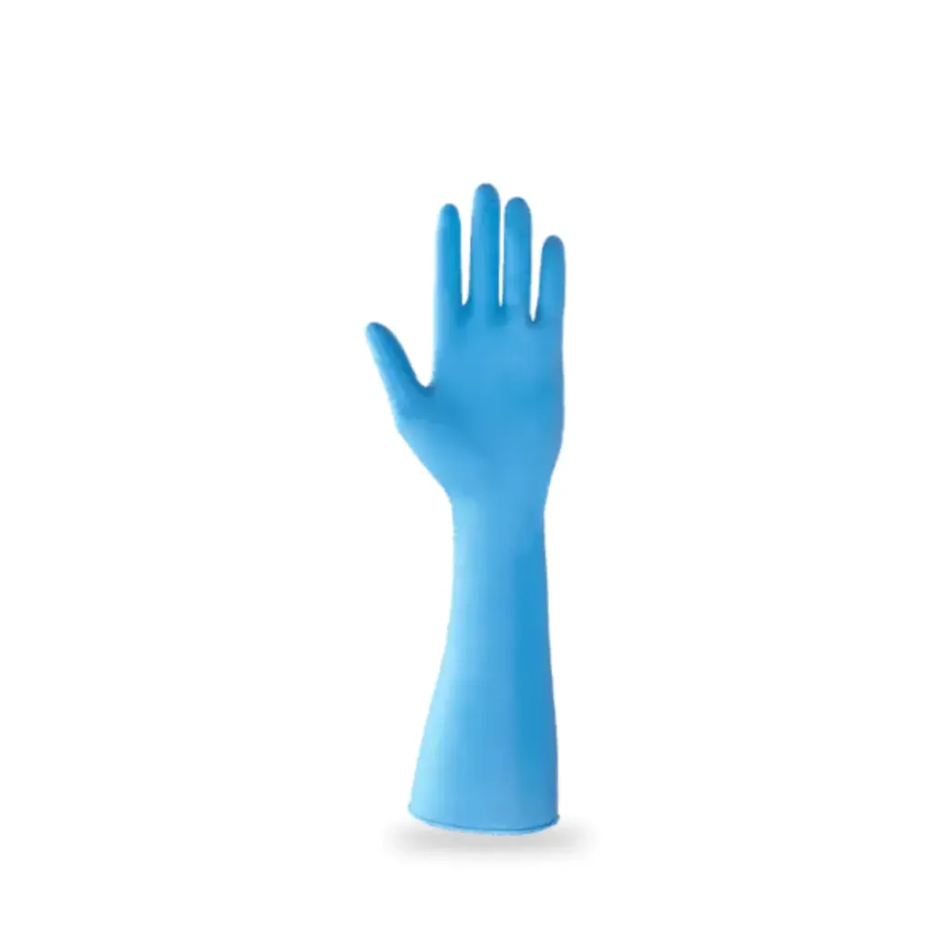 Guante Nitrilo Alto Riesgo 40 cm 50 unidades M Clean Hands
