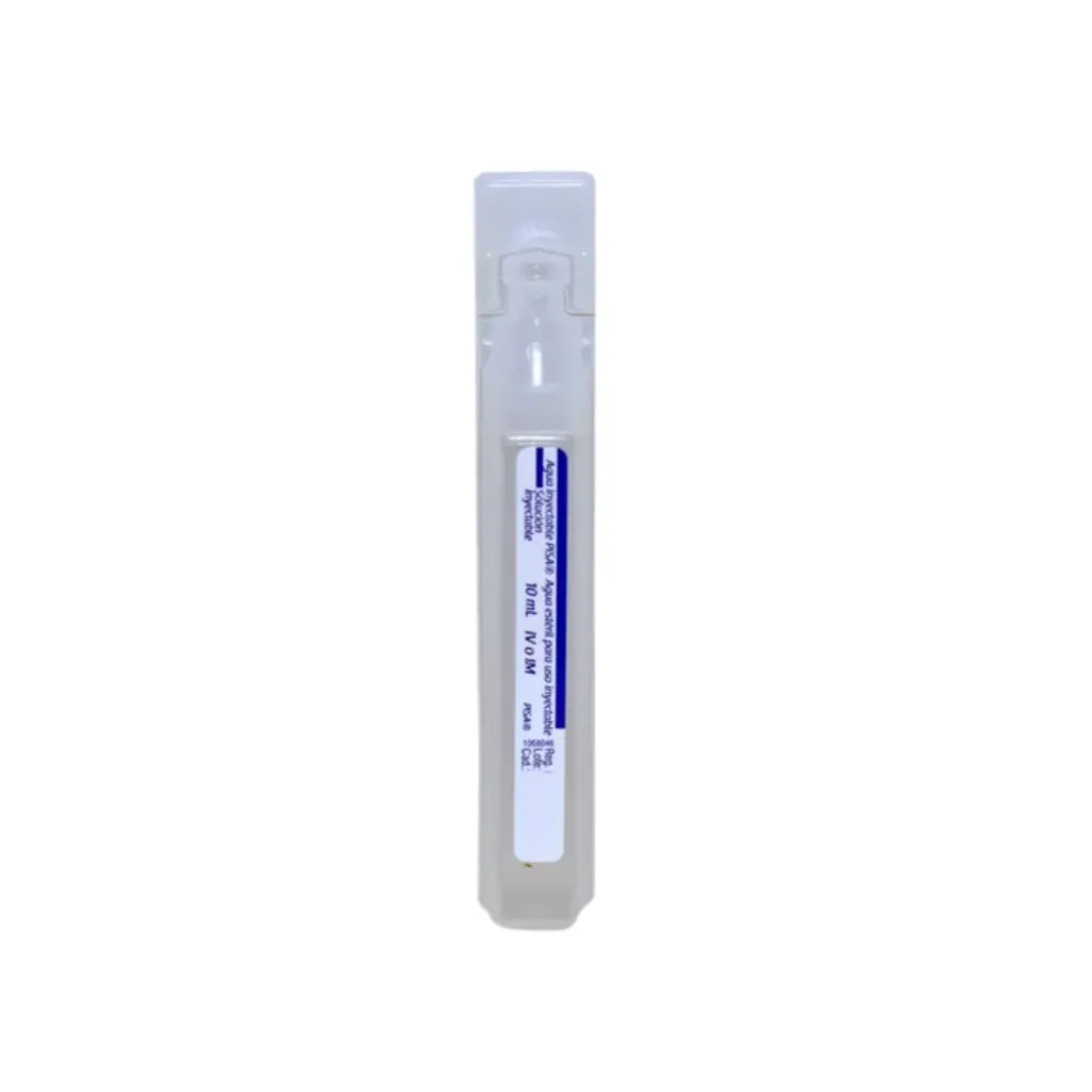 Agua Estéril Inyectable 10 ml Pisa