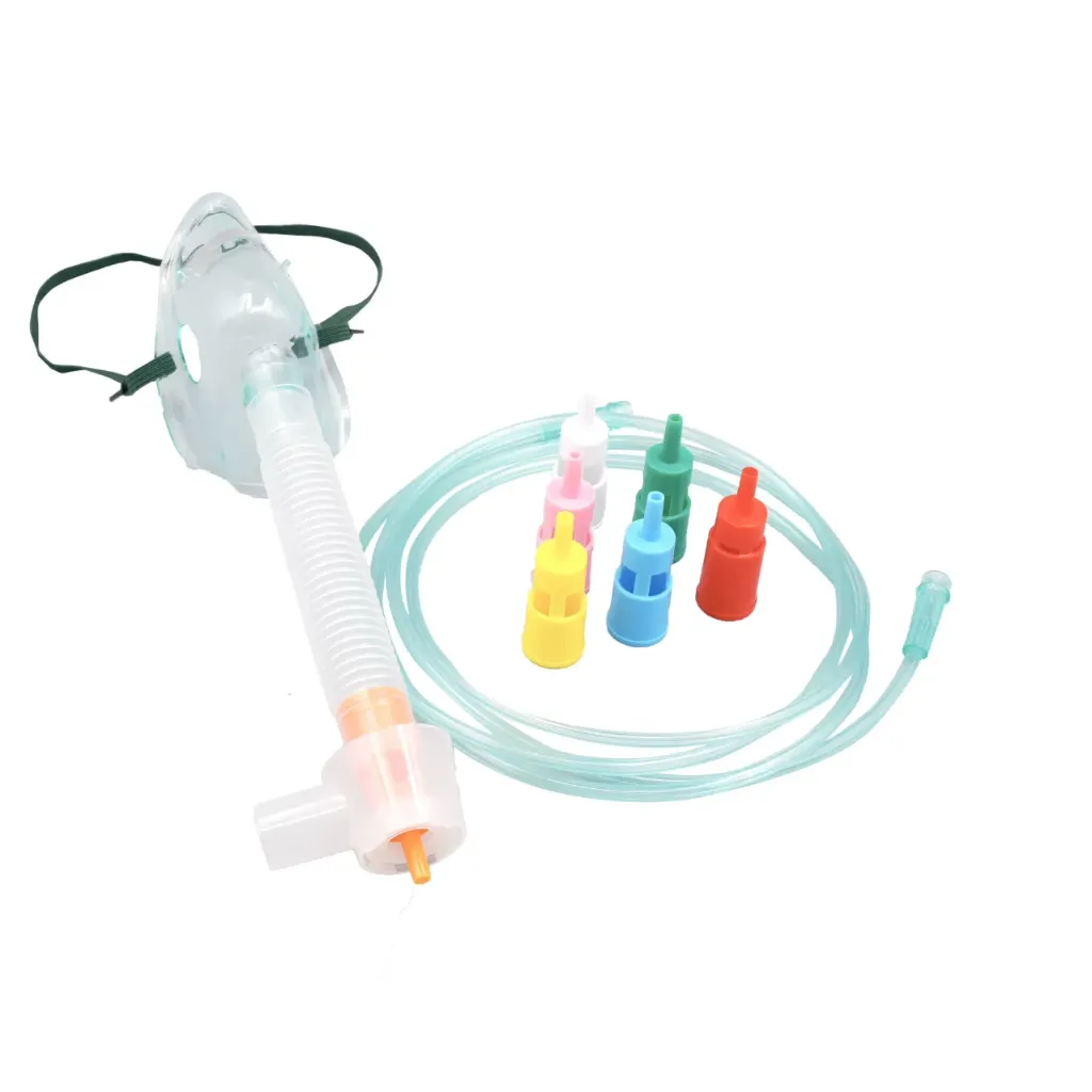 Mascarilla Venturi Adulto con Tubo 2.1 mt Nascare