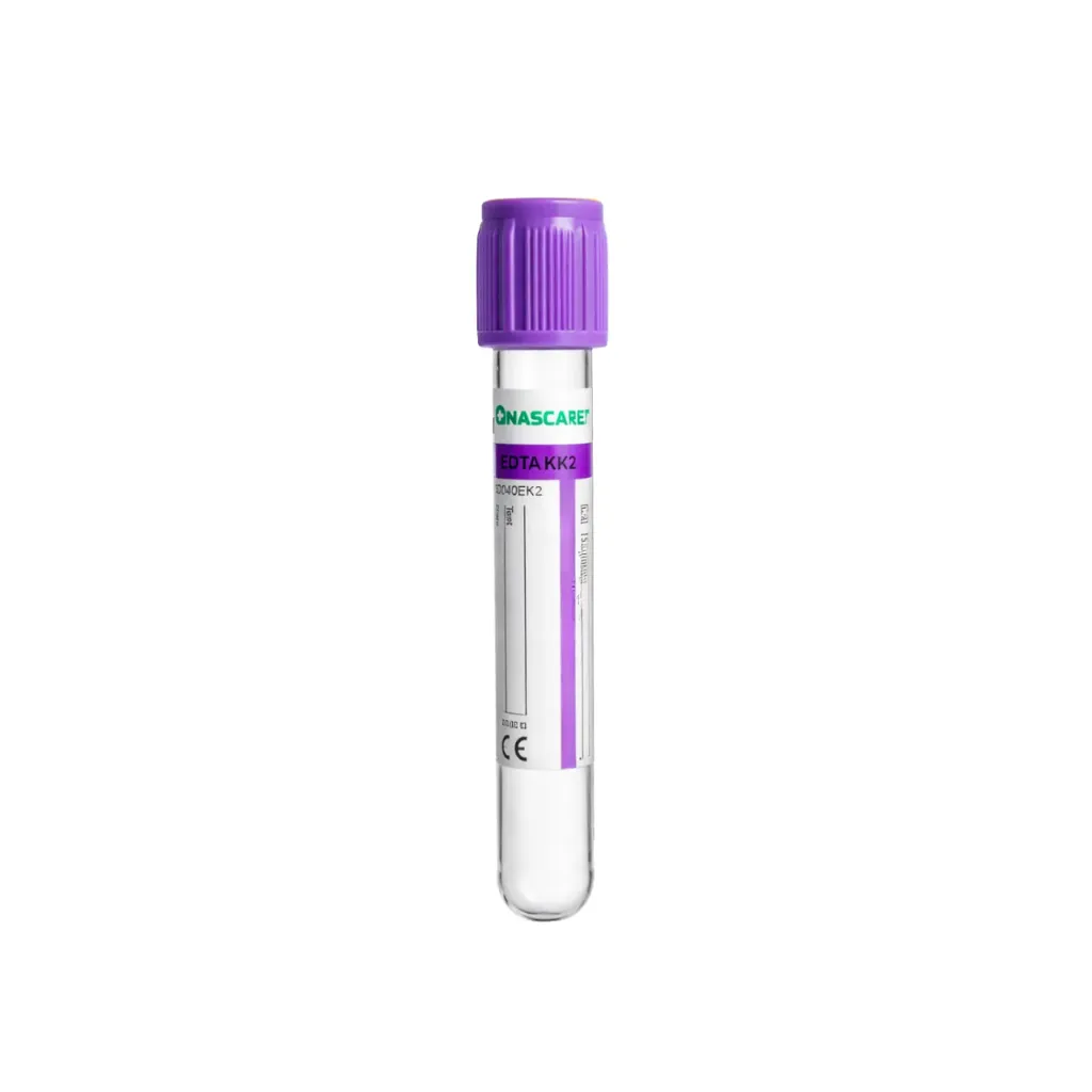 Tubo de Muestra Tapa Lila 4 ml Nascare