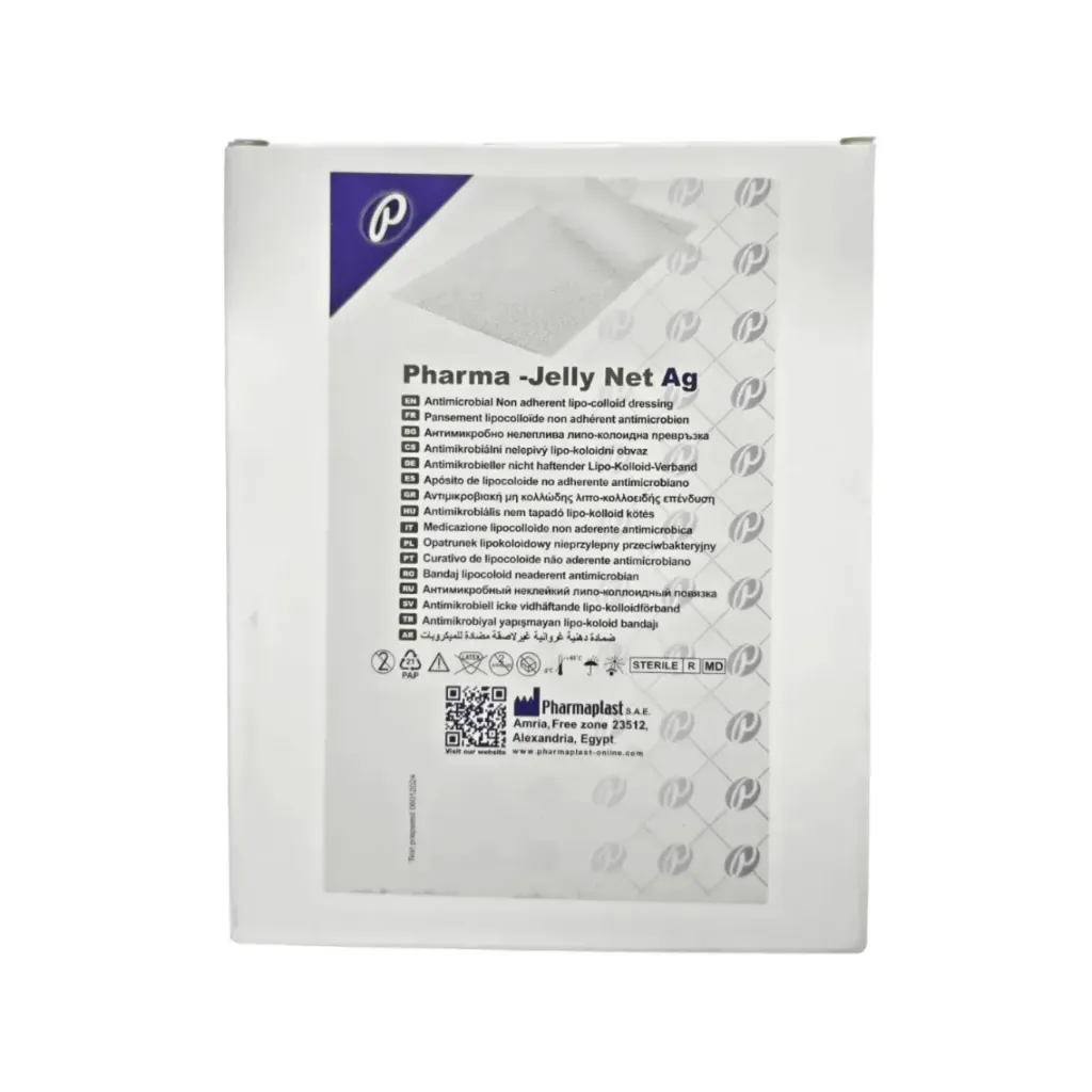 [JNAG100100] Apósito Lipocoloidal Pharma-Jelly Net Ag 10x10 cm Pharmaplast