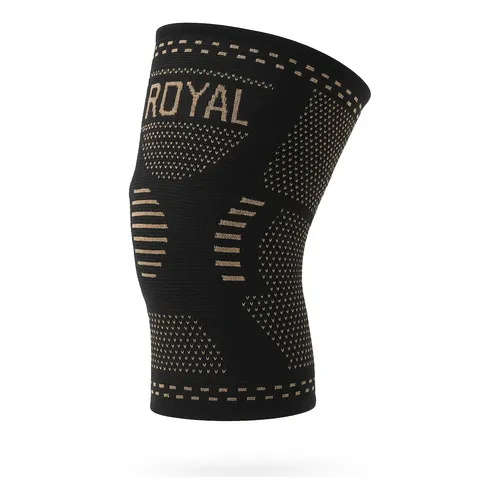 [21788] Rodillera Elasticada Con Cobre DeRoyal (S/M)