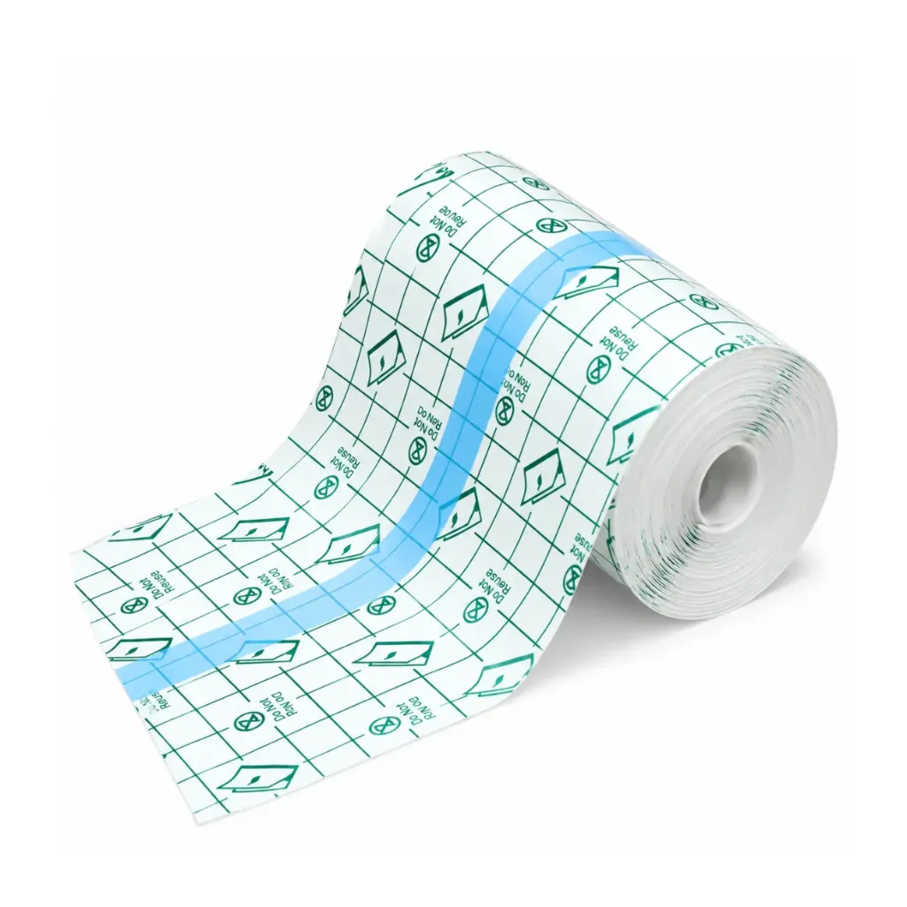 Parche Impermeable Transparente Rollo 10 cm x 10 m DeRoyal