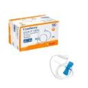 Mariposa Scalp Vein Luer Lock 23G x 3/4 Cranberry