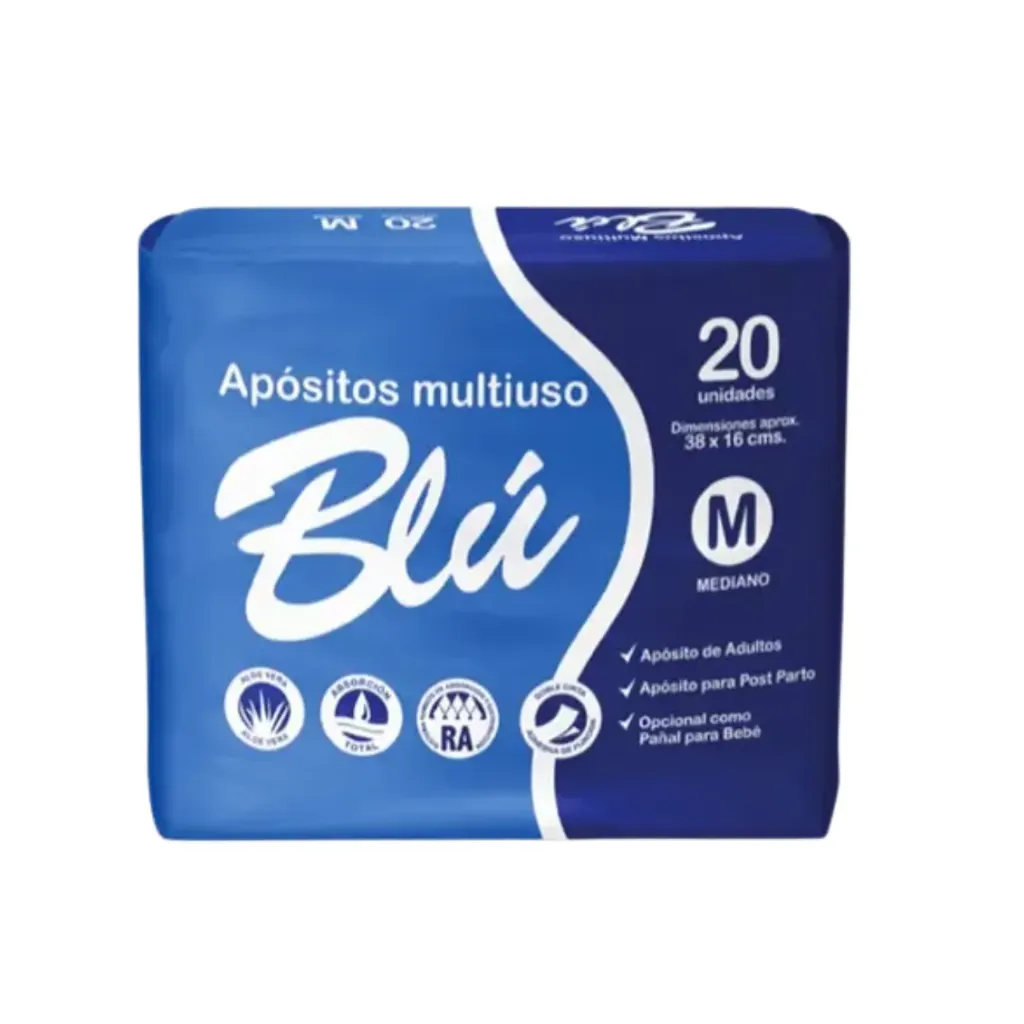 Apósito Blú M 20 unidades