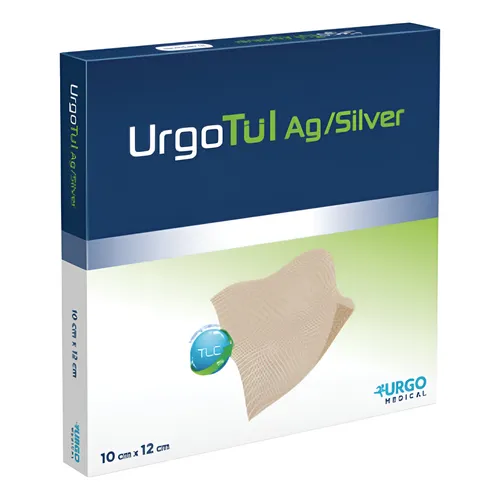 [508393] Apósito Urgo Tul Ag/Silver 10x12 cm 1 unidad