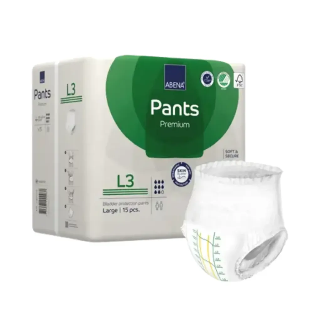 Pañal Calzón Pants L3 Abena 15 unidades