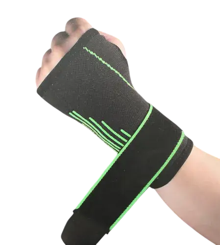 Muñequera Palmar Elasticada Con Velcro DeRoyal