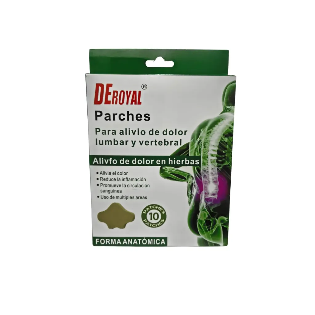 [20992] Parche Dolor Lumbar 10 unidades DeRoyal