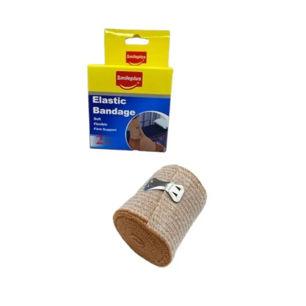 Venda Elástica Beige 5 cm x 3.2 m Smile Plus