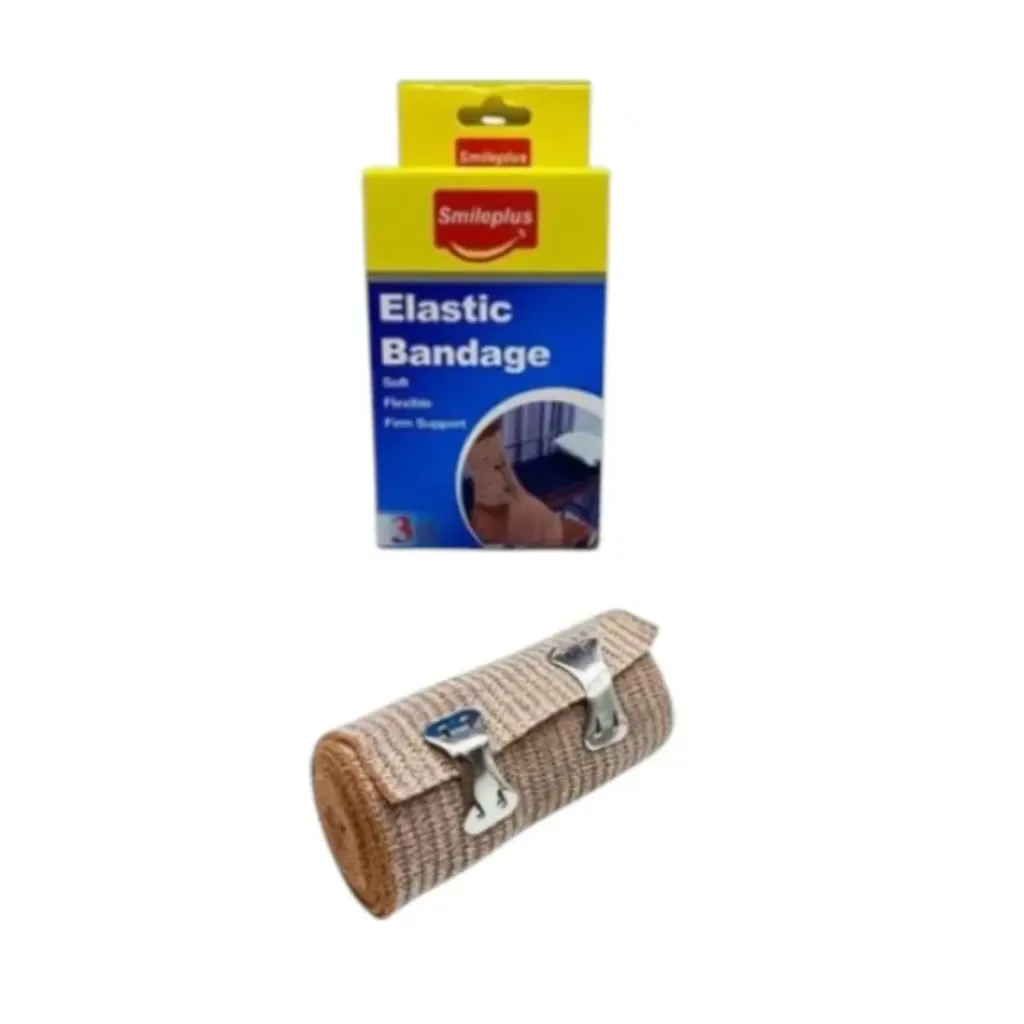 Venda Elástica Beige 7.5 cm x 3.2 m Smile Plus