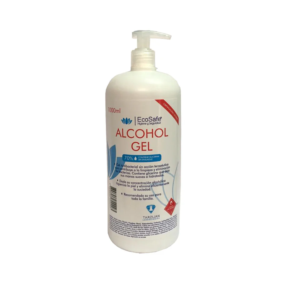 Alcohol Gel 70° 1 lt Ecosafe 