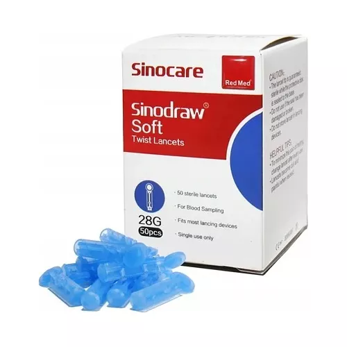 Lanceta Sinodraw Soft 50 unidades Sinocare